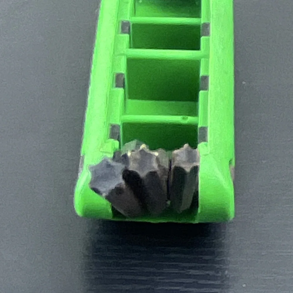 Eklind 25581 Folding Torx Key Set T8-T40 9 Piece Green Black Made in USA Tool